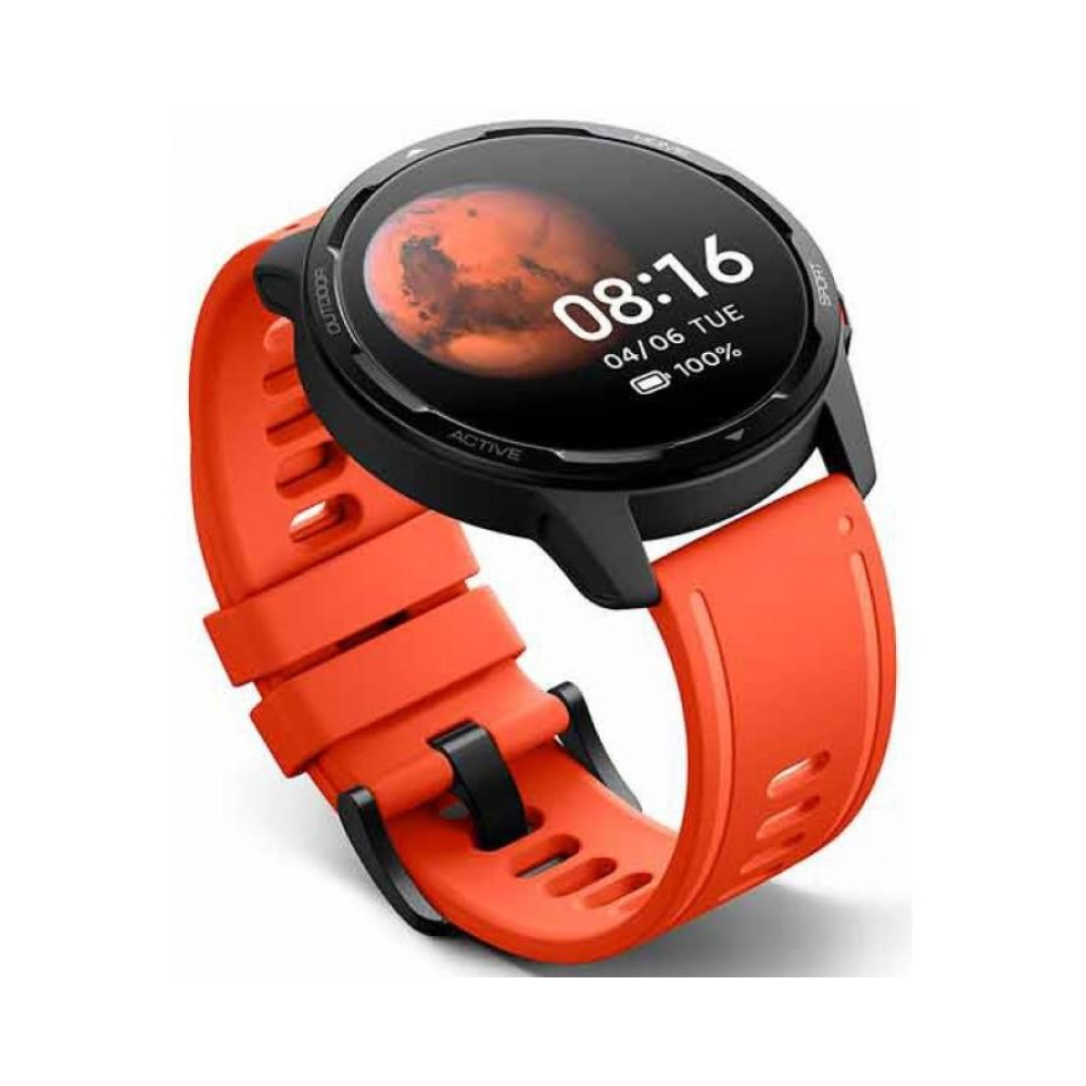 Ремешок силиконовый для Xiaomi Watch S1 Active, оранжевый